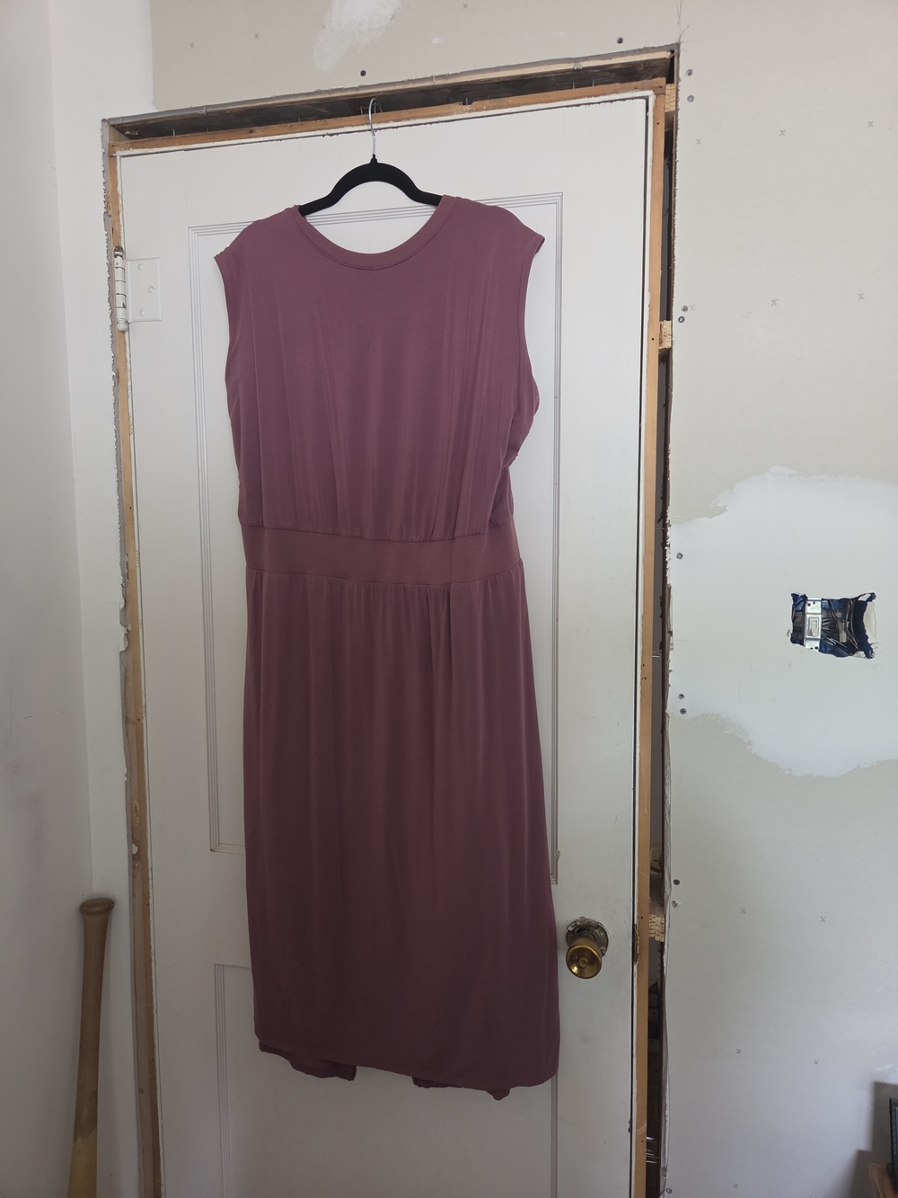 Athleta Mauve Sleeveless Midi Dress